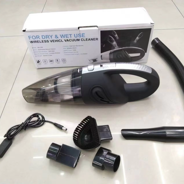 \Handheld Wireless Vacuum Cleaner 120W Wet&Dry Use Dust Collector Buster Cordless Portable Rechargeable Car Vacuum Cleaner