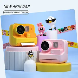 KOOOL carta termica per bambini HD piccola SLR fotografia a doppia lente giocattolo per fotocamera con stampa istantanea