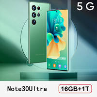 نوت 30 ألترا 2023 الجديد، هاتف ذكي بشاشة 7.3 بوصة، معالج عشاري النواة، يدعم 4G و5G وCDMA وLTE، غير مقفل، يعمل بنظام أندرويد 14، ذاكرة وصول عشوائي 16 جيجابايت، تخزين 1 تيرابايت، شاشة QHD بمعدل تحديث 120 هرتز