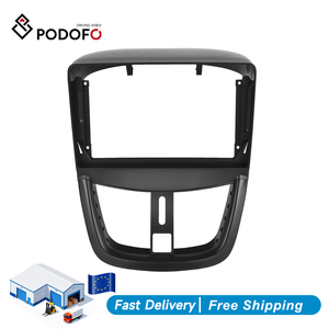 Podofo 9'' Kit de cadre et panneau de tableau de bord pour Peugeot 207 2009-2013, Accessoires automobiles, Cadre de façade radio, Fournisseur en gros - Product Image 1