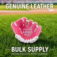 Llavero de guante de béisbol en blanco de cuero liso, regalo promocional para personalización DIY, suministros para manualidades, venta al por mayor a granel