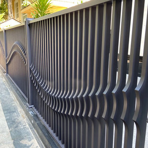 Balustrades de balcon en aluminium, montage sur terrasse, design contemporain, résistantes à la rouille, pour usage extérieur - Product Image 2
