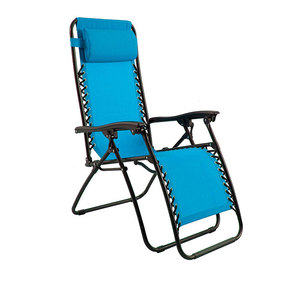Grand fauteuil de relaxation pliant en maille pour extérieur, zéro gravité, pour la plage, avec pièces détachées - Product Image 5