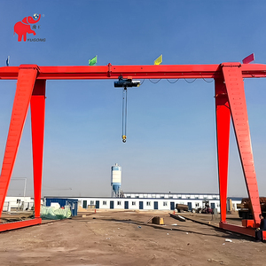 Pont roulant à poutre simple 3 tonnes 5 tonnes 8 tonnes 10 tonnes, palan électrique monté sur rail, pont roulant à poutre simple - Product Image 1