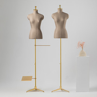 Mannequin demi-corps haut de gamme en matériau FRP pour présentation de vêtements, modèle professionnel, unisexe, origine Chine