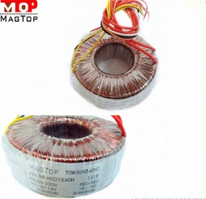 ROHS 50/60Hz 220V 120V 24V 12V 3A 3000mA 5A 20A 30VA 50VA Toroidal Điện Biến Áp - Product Image 4