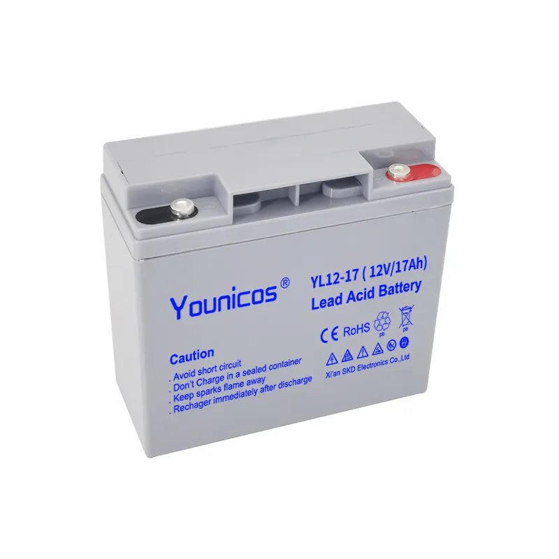 Younicos for led lighting AGM Accumulator 12v 17ah ups lead acid solar storage battery