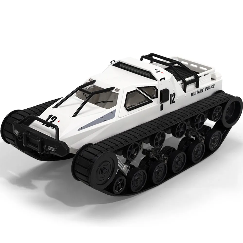 Remote Control Crawler High Speed Tank Off-Road 4WD RC Car 2.4 Ghz RC Army Truck 1/12 Drift Tank RC Tank for Kids Adults