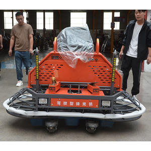 عرض رائع: مجرفة كهربائية للركوب على الخرسانة مع أطباق مزدوجة - Product Image 1