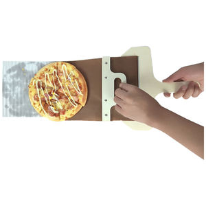 2024 nuova buccia per Pizza Slide Board trasferisce la pala scorrevole per Pizza con manico antiaderente per spatola per Pizza - Product Image 5