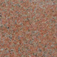 Meilleure vente brique de granit rouge dalle de pierre tombale de granit rouge monument de granit rouge d'Inde de couleur vive