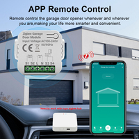 Module de rétrofit Tuya Smart Zigbee pour ouvre-porte de garage, compatible Alexa et Google Assistant, pour usage domestique et application Smart Life