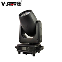 VSHOW T917 2 Stück Mit Flightcase 300W LED Beam Moving Head Licht Bühnenlicht DJ DMX Professionelle Beleuchtungslampen für Events und Clubs