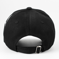 Gorras de Moda Coreana 100% Poliéster Unisex con Estampado de Letras, Gorra de Béisbol Deportiva con Logotipo Bordado en 3D Personalizado, 6 Paneles Ajustables