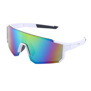 Lunettes de cyclisme ZS-6802 UV400 avec monture PC antidérapante, lunettes de soleil sport pour hommes, protection solaire pour sports de plein air, accessoires de mode. - Product Image 5