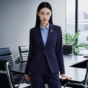 Professional Suits For Men And Women Formal Wear Work Business Office Polyester Worsted Fabric - Product Image 2