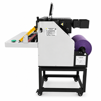 Ensacheuse automatique haute vitesse pour pochettes plastiques et enveloppes poly, avec alimentation automatique des sacs, emballage, scellage, impression d'étiquettes de bordereau et multifonctionnelle