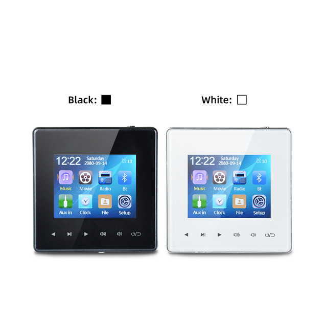 PW425G Smart Home 2.8 Inch Touch Screen System Stereo Audio Wall Amplifier for Hot Sale