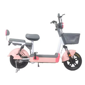 Bicicletas eléctricas de Motor de 350W para adultos Ebike con cesta Lovely Look bicicleta eléctrica <span class=keywords><strong>Paopao</strong></span> - Product Image 2