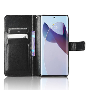 Pour <span class=keywords><strong>Motorola</strong></span> Edge <span class=keywords><strong>30</strong></span> Ultra portefeuille avec porte-cartes, support magnétique en cuir PU Folio Flip Phone Cover pour <span class=keywords><strong>Motorola</strong></span> X30 Pro - Product Image 3