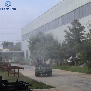 Atomizzatore a cingoli da 500L con telecomando per la nebulizzazione di insetticidi nei frutteti di agrumi - Product Image 4