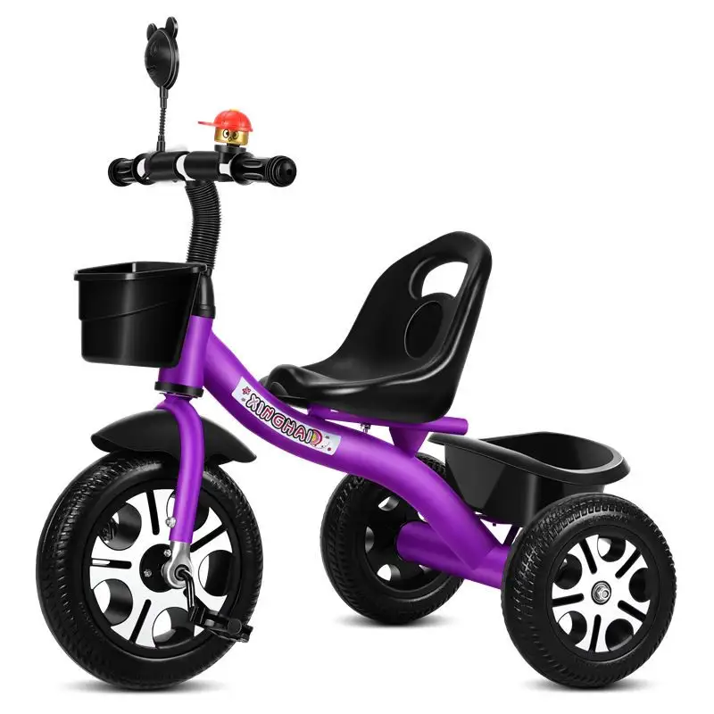 Triciclo de fábrica para niños de 1 a 6 años, triciclo para bebés