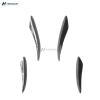 Pour BMW Série 3 F30/M3 F80 Berline, lame d'air avant en fibre de carbone, 2012-2019