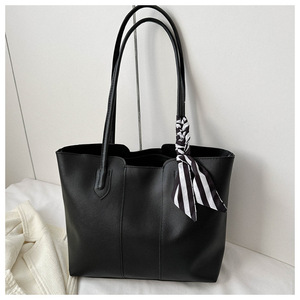 Borsa da donna in pelle di grande capacità portatile antifurto PU per il lavoro quotidiano e per tutte le stagioni stile coreano