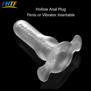 Vibratore a Forma di Pene Maschile, Plug Anale Inseribile, Giocattolo Sessuale per Uomini, Donne e Gay, Impermeabile, Morbido Masturbatore - Product Image 4