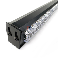 Barre lumineuse de flash de voiture de flic super lumineuse de 35 pouces 36W rouge bleu blanc ambre IP65 étanche certifié CE stroboscope de toit d'urgence