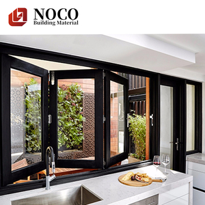 Noco thép không gỉ màn hình lưới lâu dài chống trộm tùy chỉnh thiết kế nhôm gấp cửa sổ cho căn hộ và nhà - Product Image 3