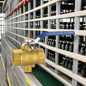 Corps de robinet à tournant sphérique en laiton bidirectionnel interrupteur manuel résistance à la pression épaissie-sonde mesure de la température eau <span class=keywords><strong>gaz</strong></span> huile Angle - Product Image 4