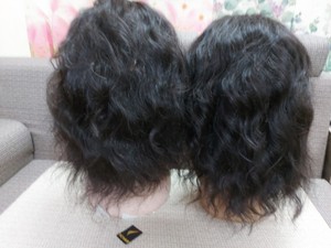 Luxe 100% perruque de cheveux humains doux pleine dentelle tressage avec Style droit naturel noir livraison rapide Vietnam cheveux génie trame - Product Image 4