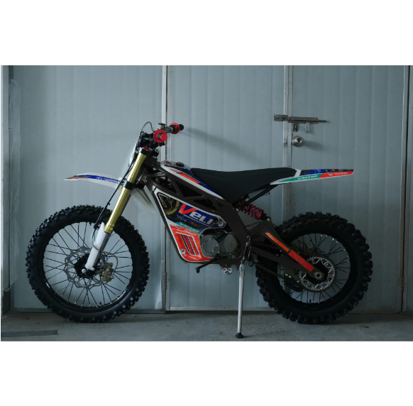 Ánh Sáng Mới Dirt Bike Xe Máy Điện 2022 New Dirtbike 12000 Wát Thanh Niên Màu Đen Điện Người Lớn Pit Xe Đạp Leo Núi Dirt Motocross