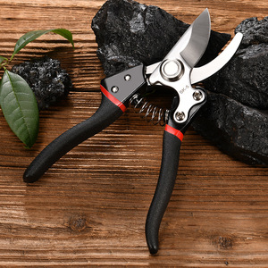 Tijeras de podar de acero inoxidable de grado industrial y bricolaje con mango largo para jardín y flores - Product Image 2