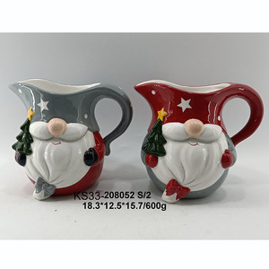 Taza de café de Chocolate caliente de Navidad, <span class=keywords><strong>tazas</strong></span> de viaje hechas a mano minimalistas 3D, decoraciones para fiestas, favores de fiesta, <span class=keywords><strong>tazas</strong></span> <span class=keywords><strong>grandes</strong></span> de cerámica - Product Image 4