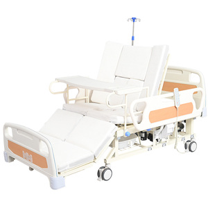 Tempat tidur perawatan listrik untuk orang tua dan pasien, tempat tidur rumah sakit Manual multifungsi untuk penggunaan rumahan - Product Image 4