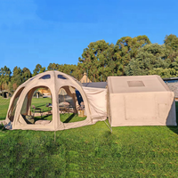 Carpa Inflable Redonda Estilo Palacio con Bomba Gratuita