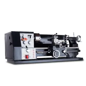 CTMACH CT6132 1.1kW 320x600mm Metal Lathe 60-1600RPM 12-Speed Shift Lathe Machine for Metalworking Turning Drilling
