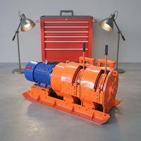 Treuil grattoir électrique à double moteur à tambour, modèle 2JPB-7.5, pour la manutention de minerai dans les mines de charbon et les opérations de remplissage, durable et sûr pour l'exploitation minière