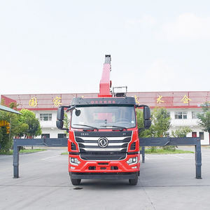 Sinotruk/isuzu/<span class=keywords><strong>Dongfeng</strong></span> <span class=keywords><strong>4X2</strong></span>รถบรรทุกติดเครนพร้อมบันได8ตัน10ตัน15ตัน - Product Image 4