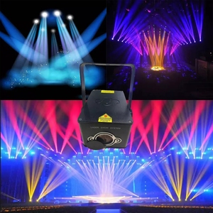 2024 đầy đủ màu sắc sân khấu đèn laser RGBW hiệu ứng DJ LED chùm di chuyển đầu ánh sáng vũ trường ánh sáng sân khấu Laser đen sáng - Product Image 5