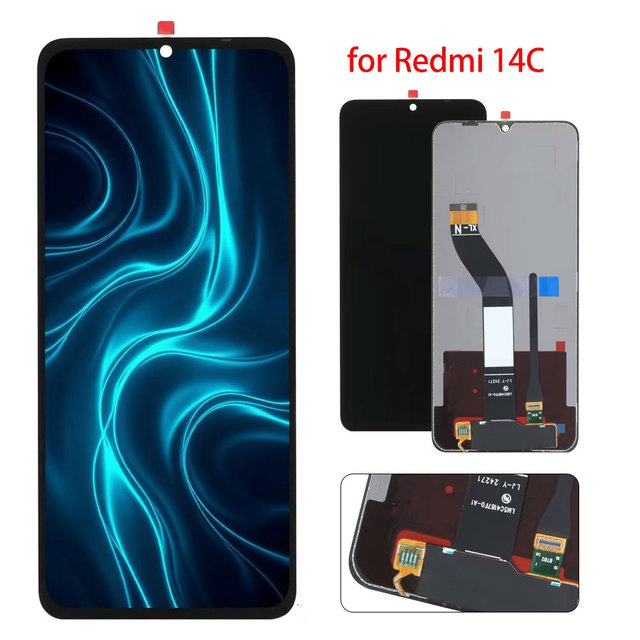 Wholesale Mobile Phone LCD Touch Screen for Redmi 14C Display Digitizer Replacement Smart Phone Screen Parts Lcd Display