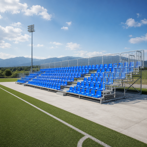 Sillas Fijas para Estadios al por Mayor con Portavasos y Reposabrazos, Asientos Acolchados Personalizados para Recintos Deportivos Interiores - Product Image 5