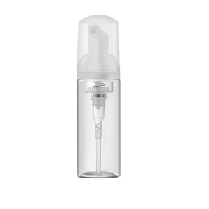 Wholesale 2oz Transparent Foam Plastic Bottle with Pump Dispenser for hand soap