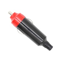 12V 24V véhicule bateau voiture allume-cigare adaptateur prise mâle tête rouge DC alimentation chargeur bakélite prise Jack connecteur