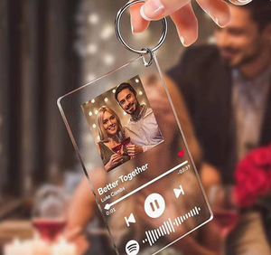 Recuerdos DE BODA personalizados, regalos de San Valentín, fotos familiares, carteles acrílicos, tableros de <span class=keywords><strong>canciones</strong></span>, regalos creativos Z264 - Product Image 6