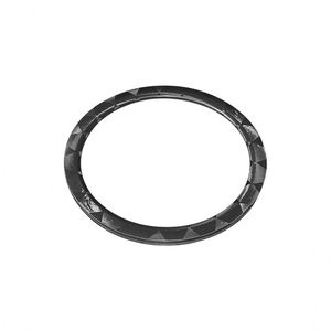 SHENYU 3K Forged Carbon Felt Round <b>Ring</b> Decorative Trim 5mm <b>Thickness</b> Multi-Function - Product Image 4