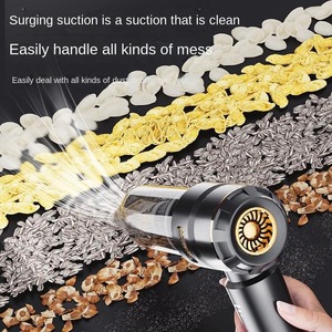 Aspirador de coche de alta potencia portátil de mano inalámbrico sin escobillas Motor máquina de limpieza potente plumero de aire para electrodomésticos - Product Image 4