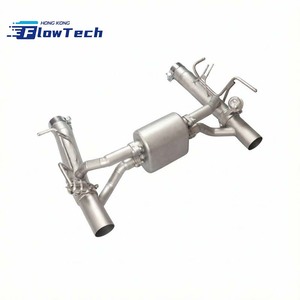 ระบบท่อไอเสียแบบ Catback วาล์วควบคุมประสิทธิภาพสูง SS304 สำหรับ Ferrari F8 Spider 3.9T V8 - Product Image 1
